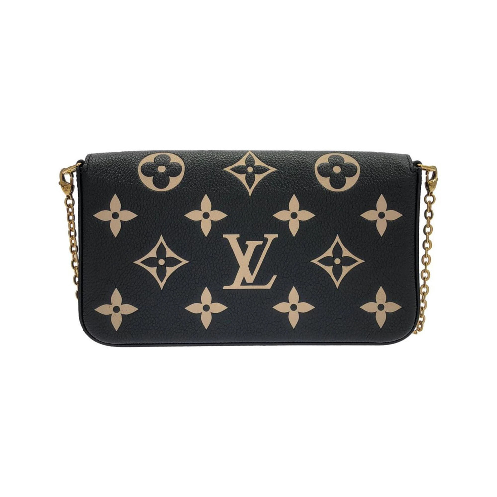 Louis Vuitton Bicolor Monogram Empreinte Pochette Felicie M80482 Shoulder Bag - Picture 2 of 10